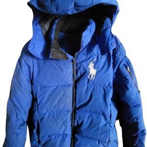Polo by Ralph Lauren Kids Royal Blue Puffer Coat